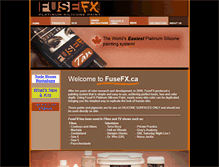 Tablet Screenshot of fusefx.ca